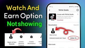 How to Get Watch And Earn Option On TikTok
